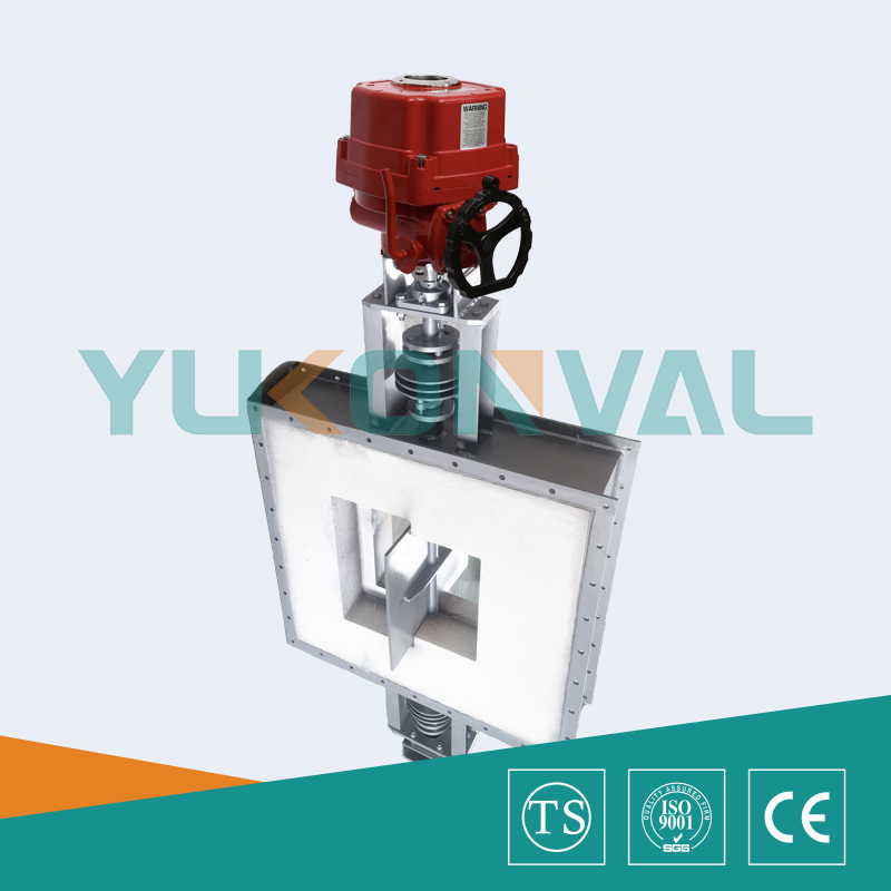 方形電動高溫通風(fēng)蝶閥